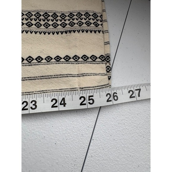 Anthropologie Women's Essential Beach Pants Beige Black Small - Picture 8 of 8